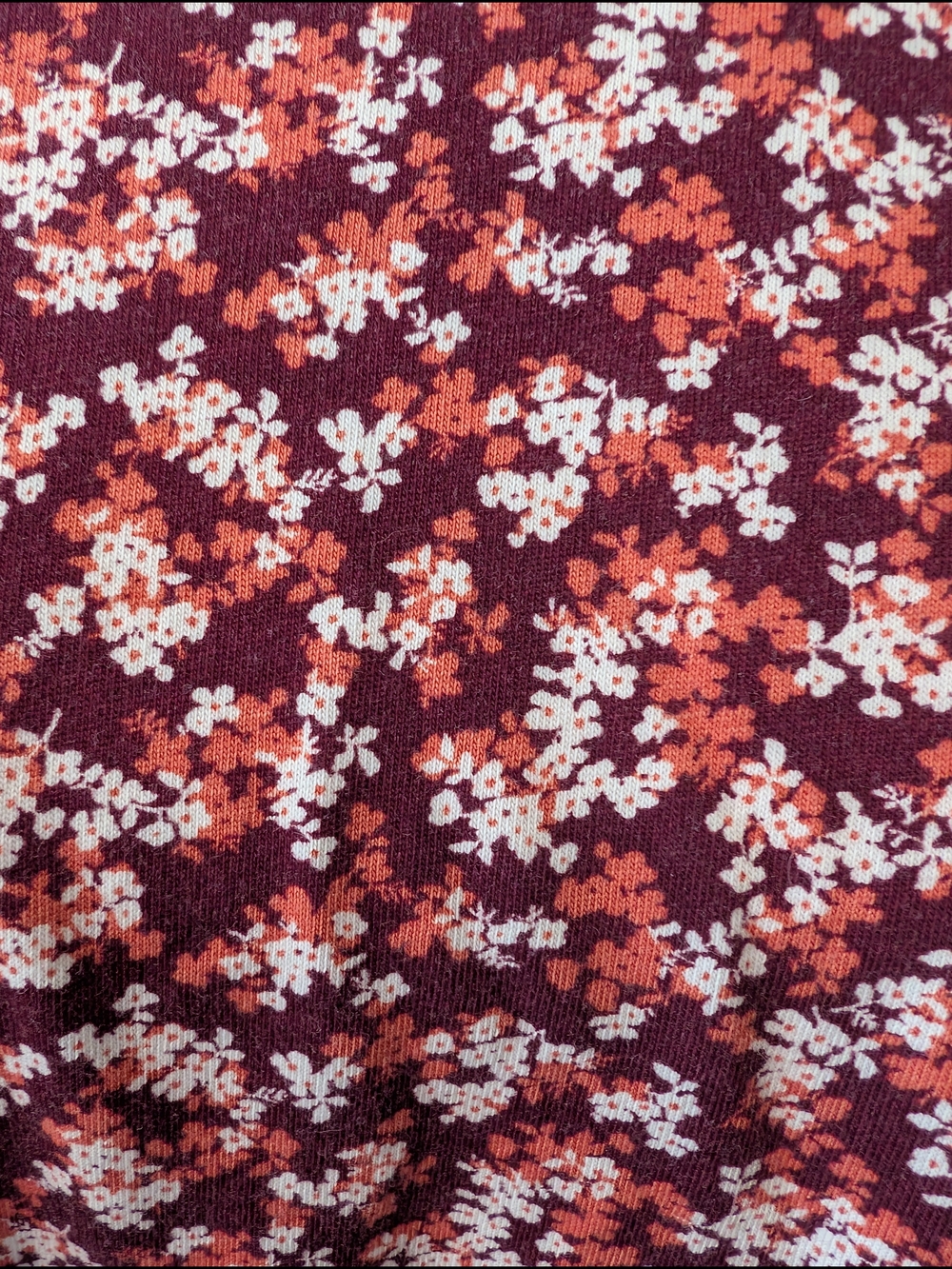 Lands' End Long Sleeve Floral Tee - Picture 4 of 7